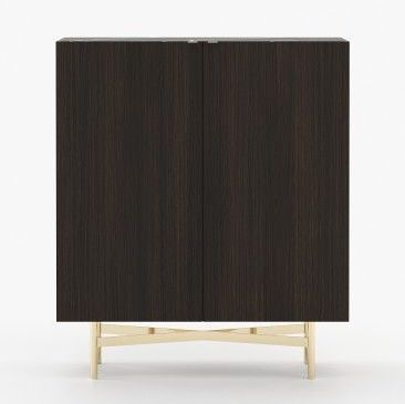 Lewis Marble Bar Cabinet by Laskasas | Kartar & Seibo